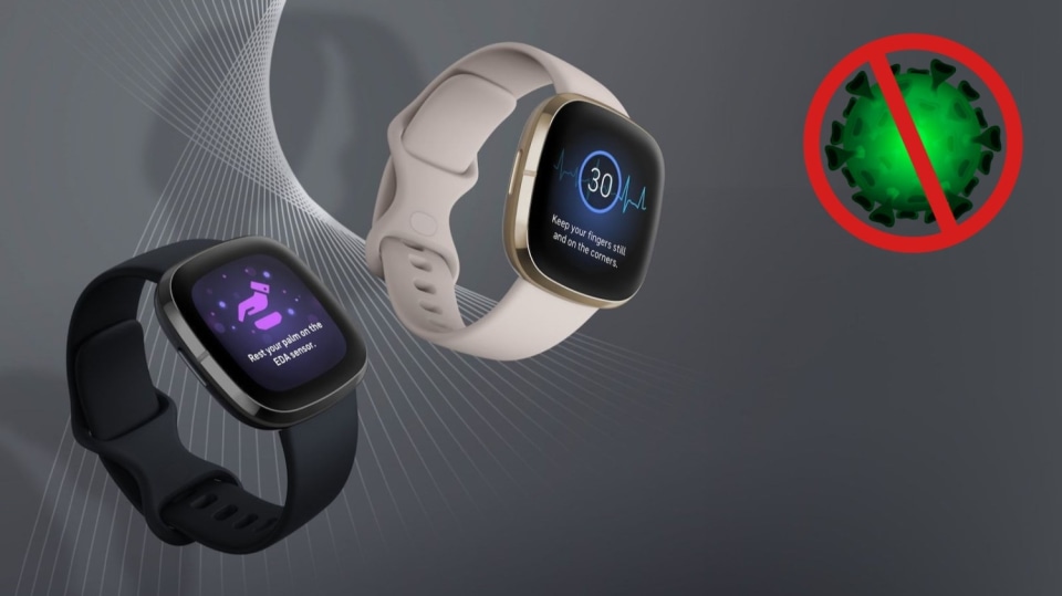 Fitbit Sense pomůže odhalit nastupující nákazu koronavirem